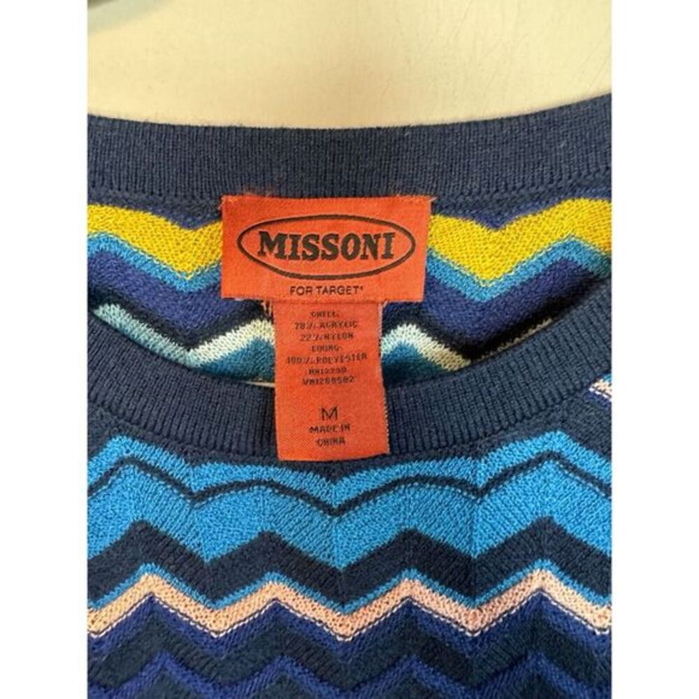 Missoni Multicolor Zigzag Midi Dress - Picture 2 of 3